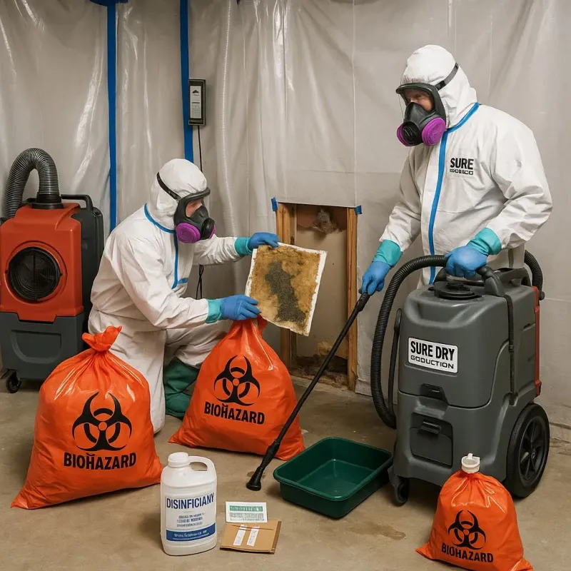 Contaminated Water Handling Protocols process in Cedar Park, TX
