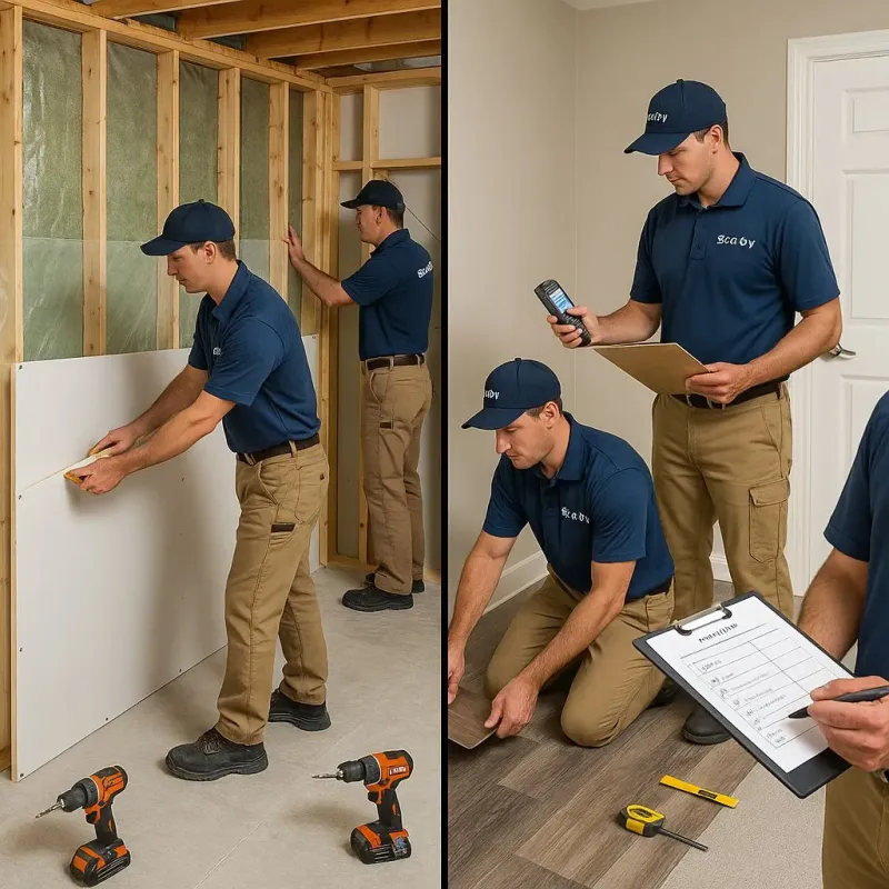 Repairs and Reconstruction process in Cedar Park, TX